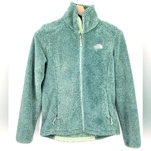 The North Face Green Ositio Full Zip Up Jacket size Small